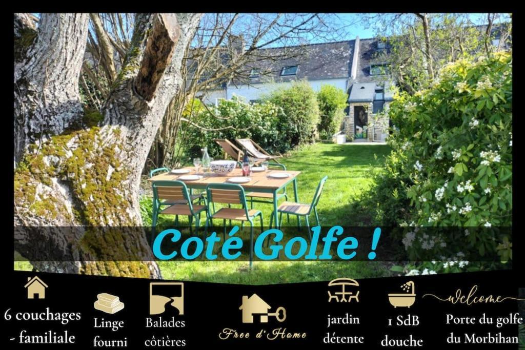 Cote Golfe - Golfe Du Morbihan Sarzeau Exterior foto